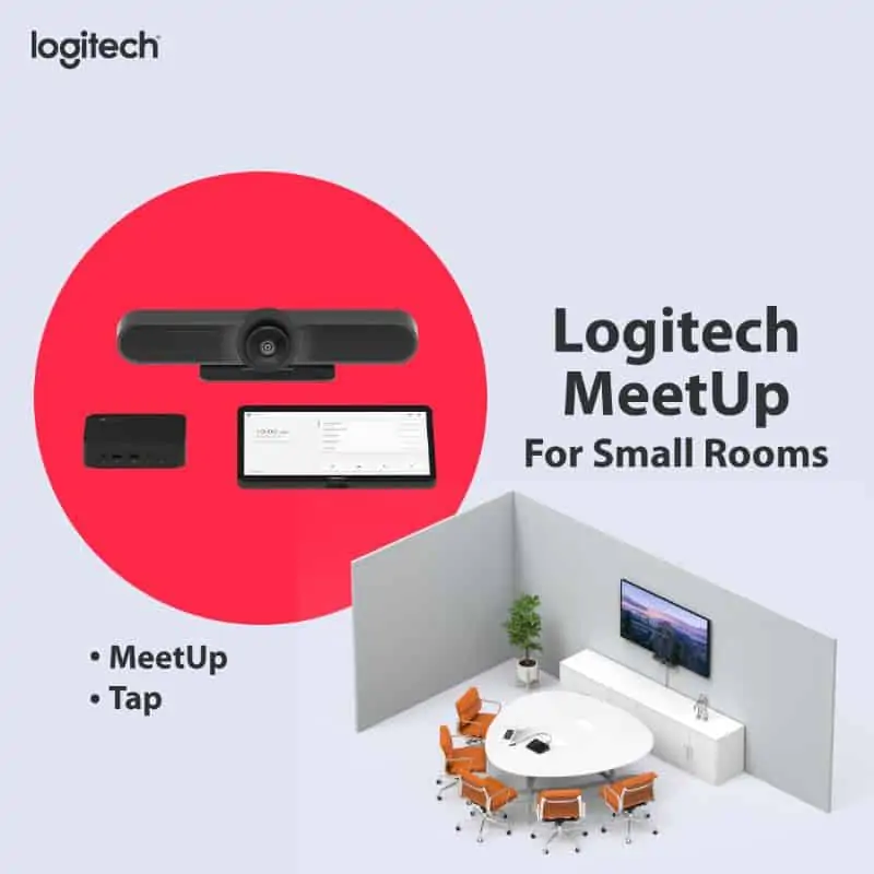 Logitech MeetUp for Small Rooms - MeetUP, Tap