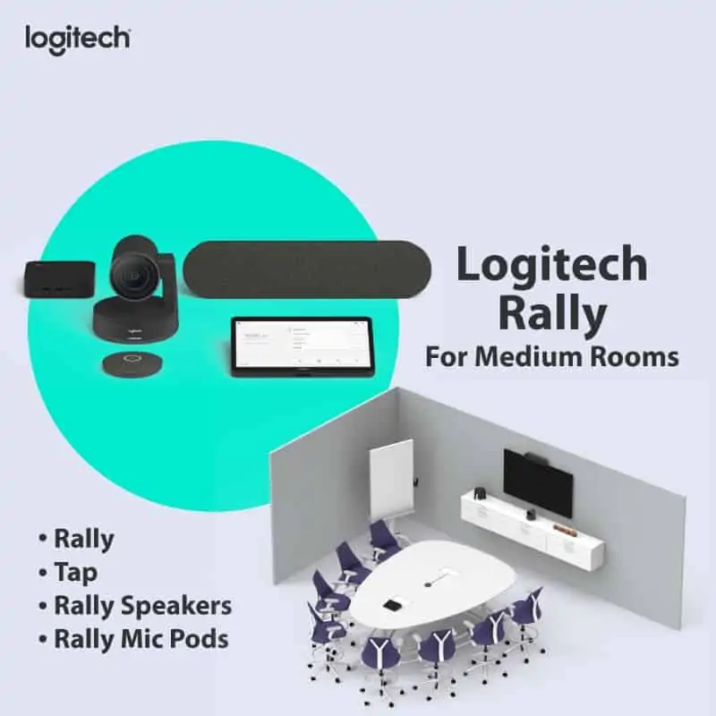 Logitech Rally for Medium rooms - Paarami Digital