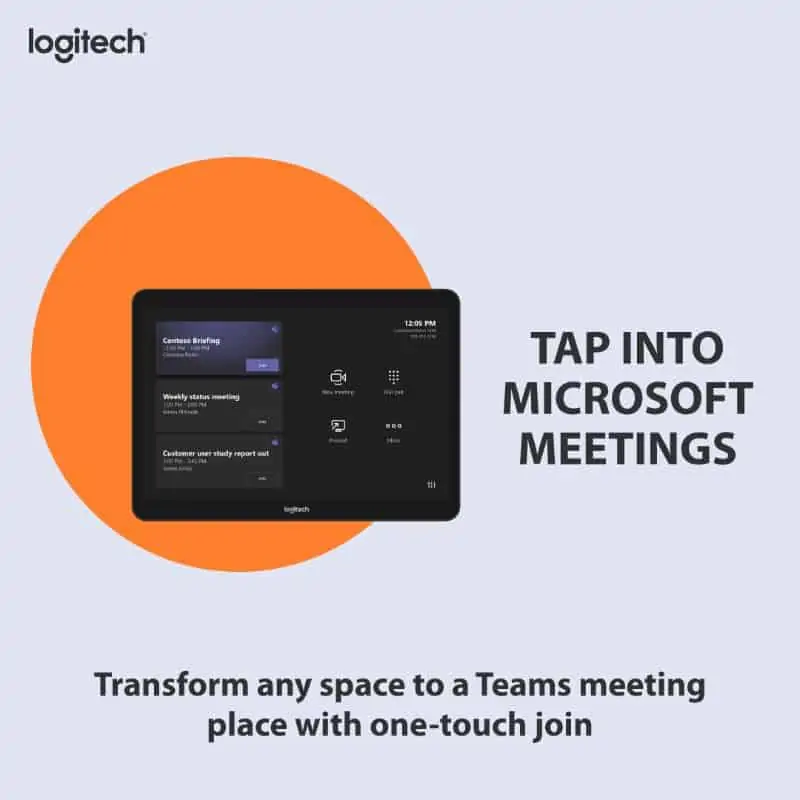 Tap into Microsoft Meeting - Transform any space to a Teams meeting place with one-touch join